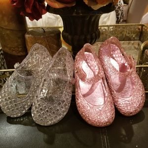 Basket Weave Jelly shoes